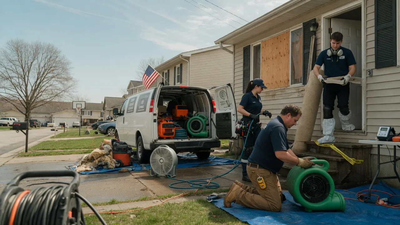 Water Damage Restoration in La Vista, NE near me